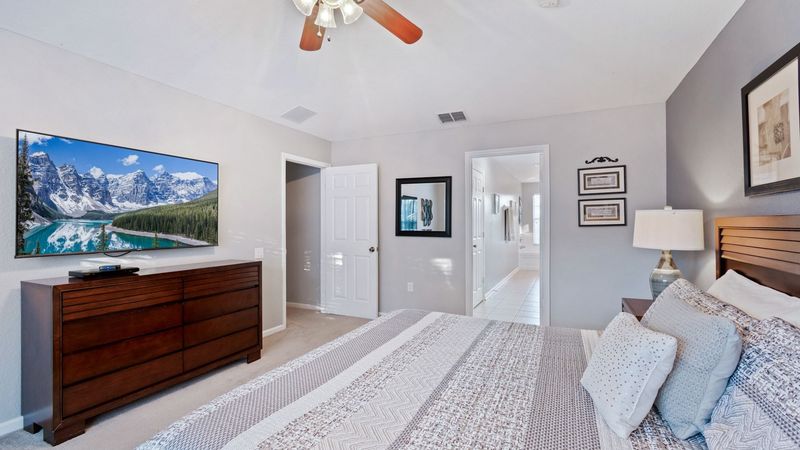 Master Bedroom 1 (Angle)
50" Roku TV