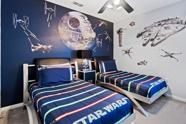 Twin/ Twin Bedroom 4 Upstairs
Star Wars Theme