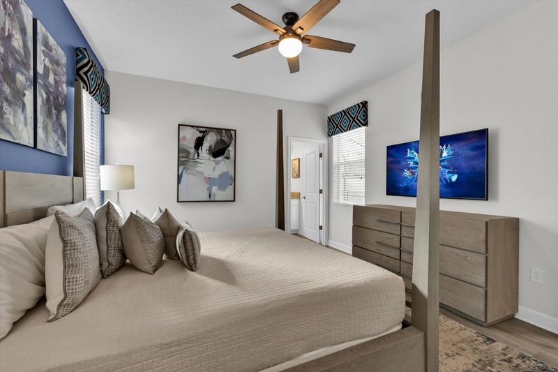 Master King Bedroom 1 (Angle)
55" Smart TV
