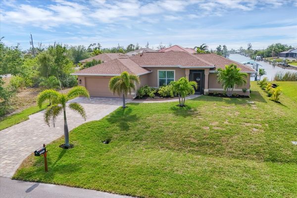 Beautiful South Gulf Cove waterfront home with private pool