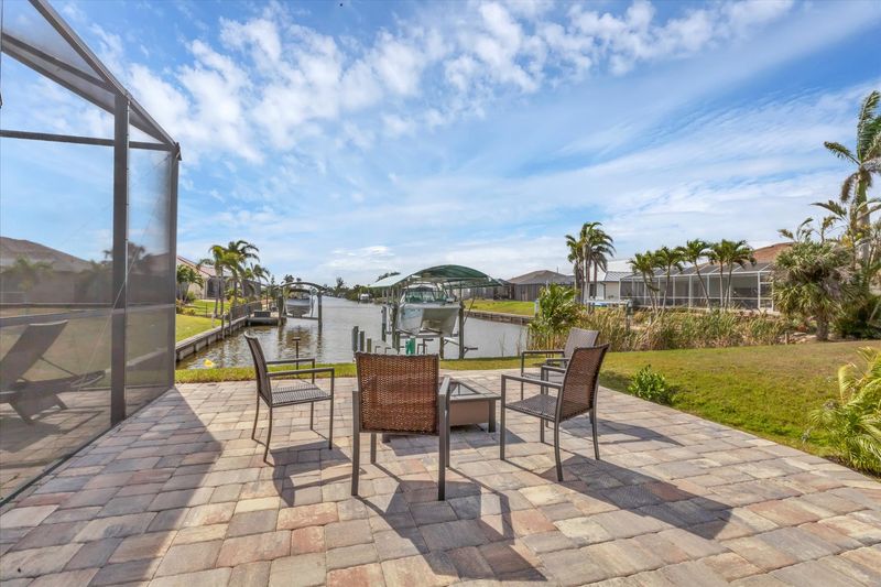 Fire pit area