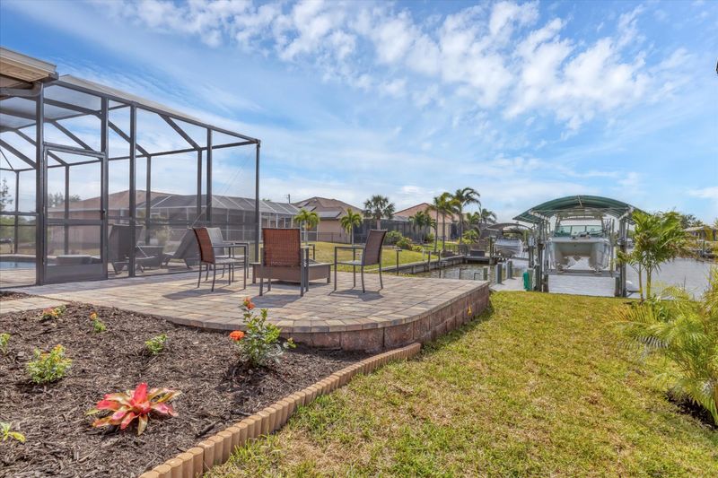 Fire pit area