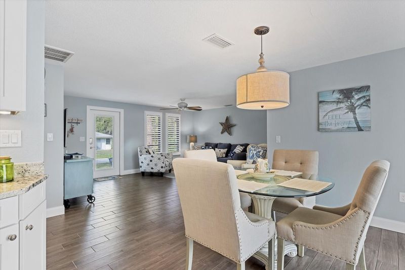 Dining area