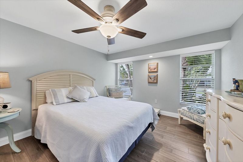 Guest bedroom with full bedroom