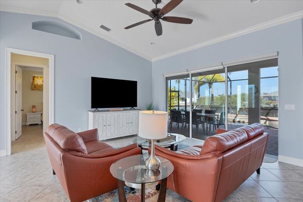 Relax in the comfortable living room