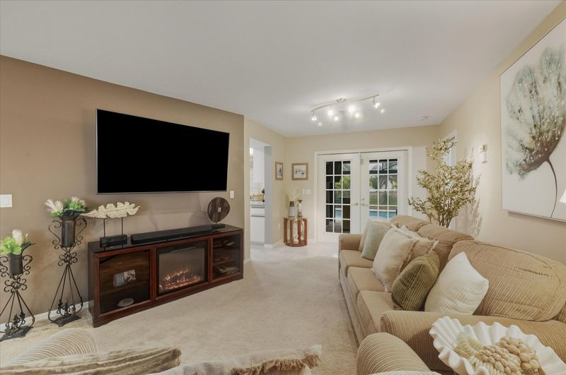 Relax in the comfortable living room