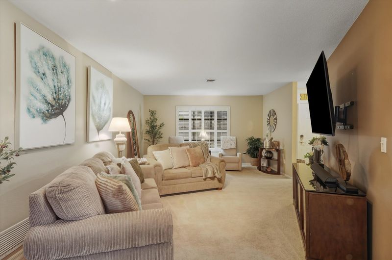 Relax in the comfortable living room