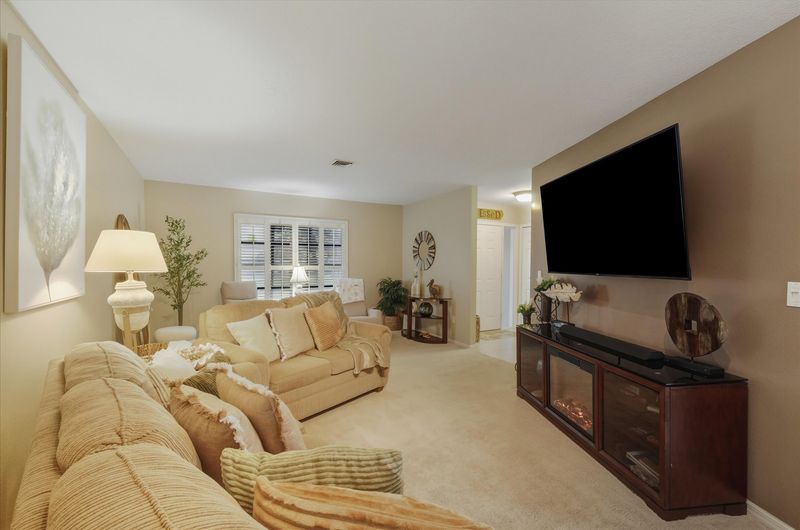 Relax in the comfortable living room