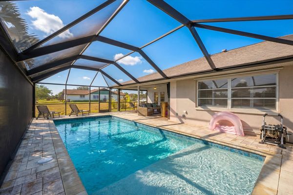 Beautiful sparkling pool