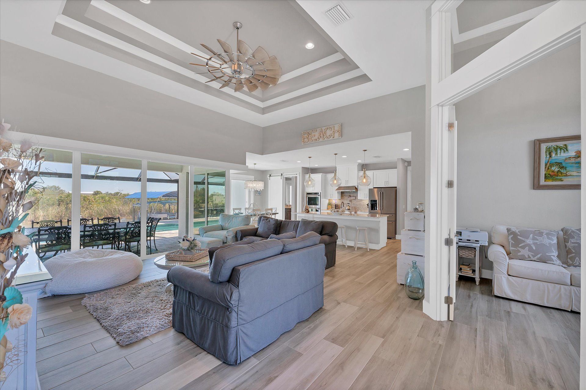 Stunning 3 bedroom, 2 bathroom waterfront home with private pool & spa in Port Charlotte, FL