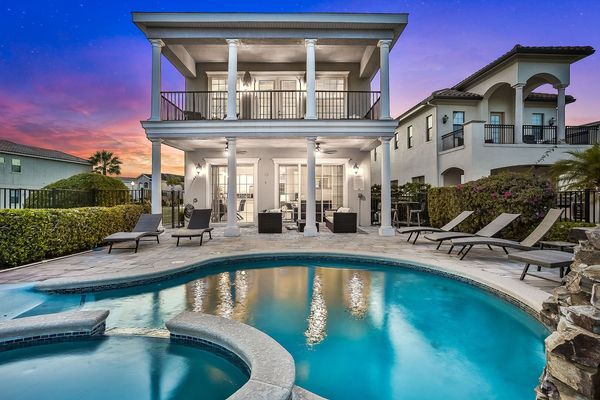 The evenings are the perfect time to unwind in the spillover spa.