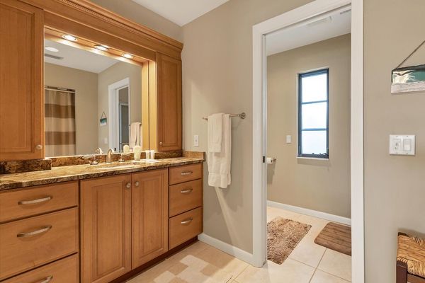 Master bathroom with shower