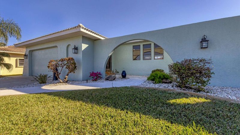3 bedroom, 2 bathroom waterfront home with private pool and boat dock in Punta Gorda, FL