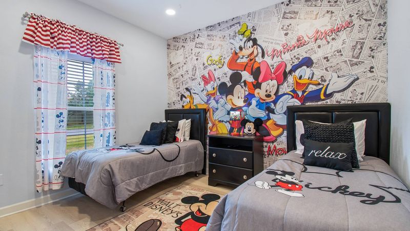 Two Twins Bedroom 2 Downstairs-Mickey