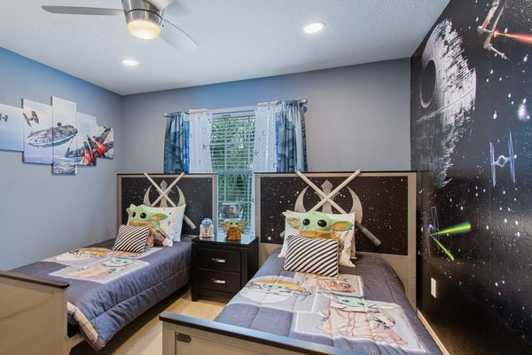 Two Twins Bedroom 4 Upstairs
Star Wars Theme