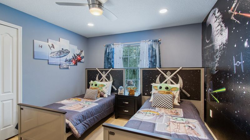 Two Twins Bedroom 4 Upstairs
Star Wars Theme