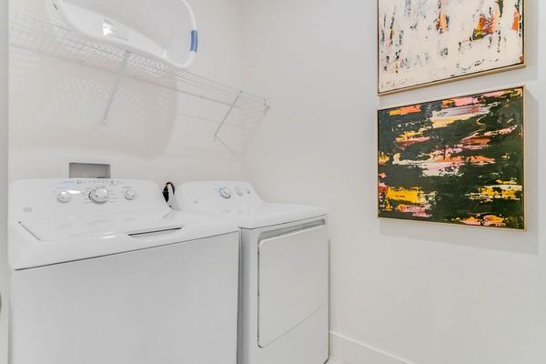 Laundry room on the second floor.