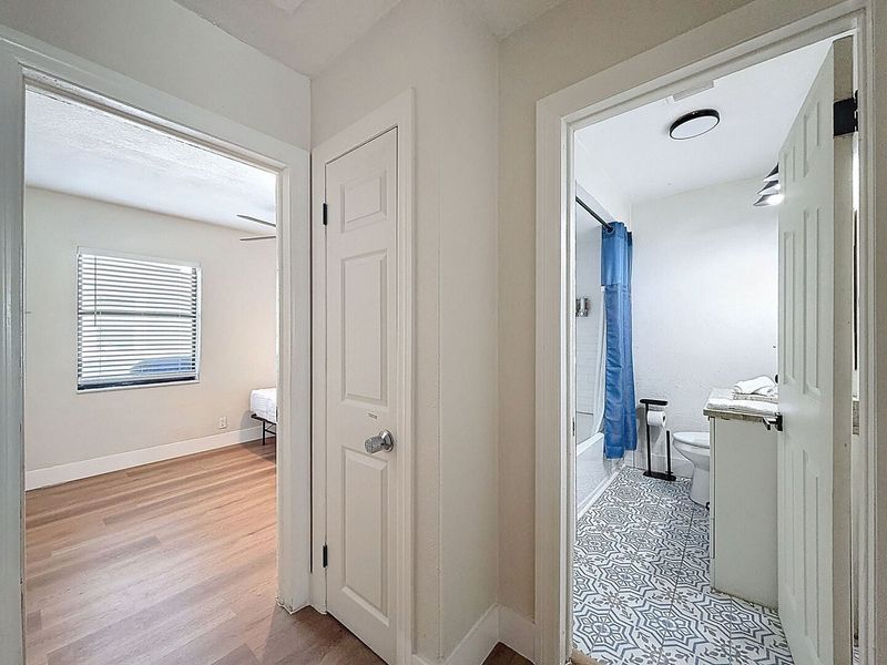 Hall Bathroom 2 - Shower/Tub Combo
