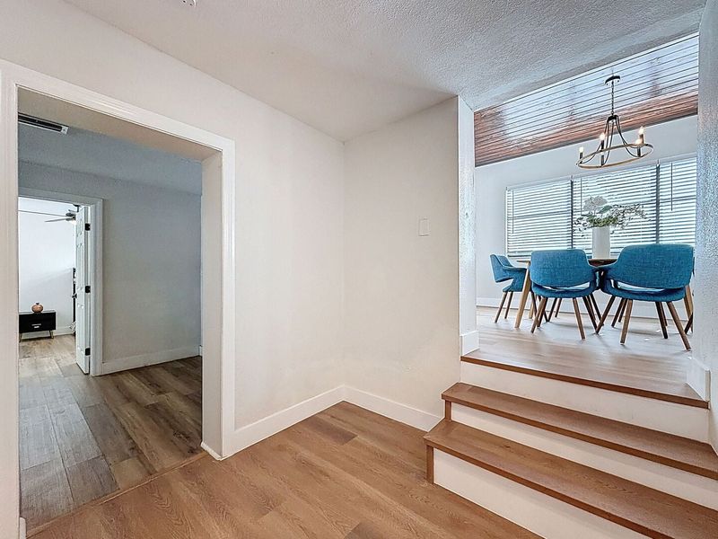 Stairs to Dining Room