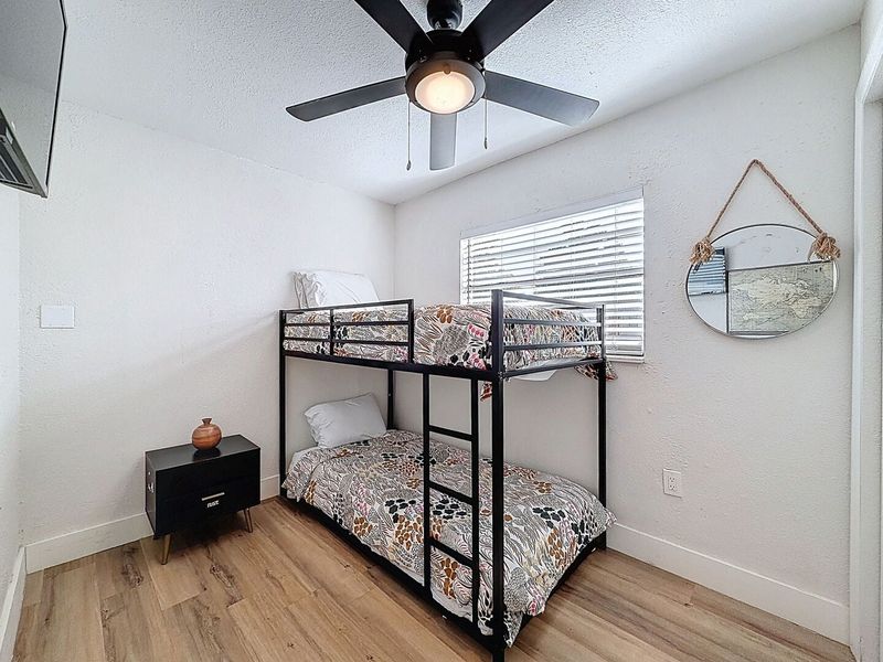 Bedroom 4 - Twin bunk bed
