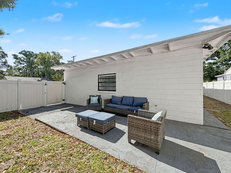 Backyard Seating