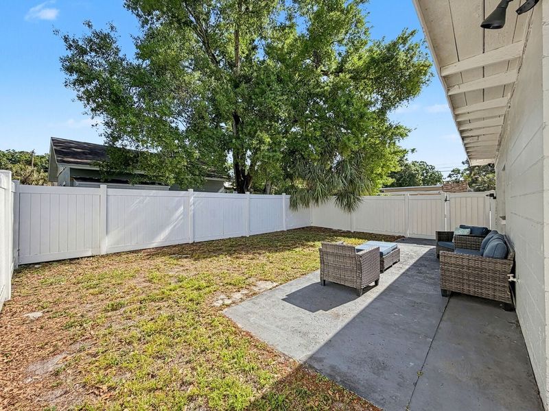 Backyard Seating