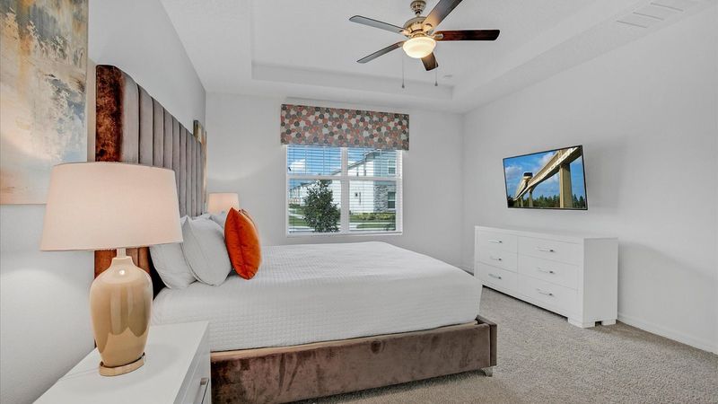 Master King Bedroom (Angle)
50" Smart Roku TV