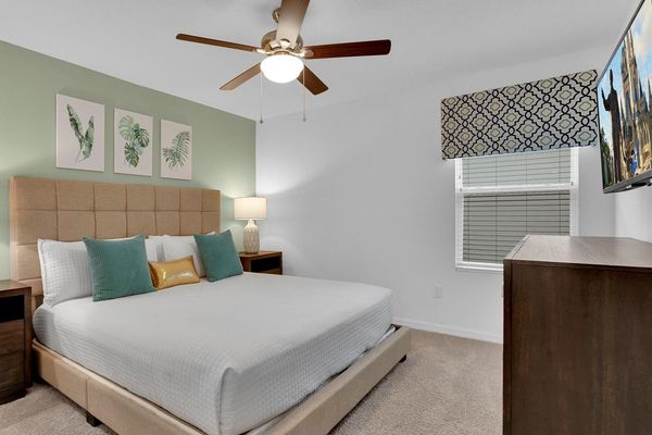 King Bedroom 4 Upstairs