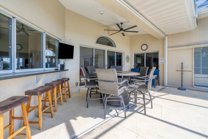 Plenty of outdoor living space