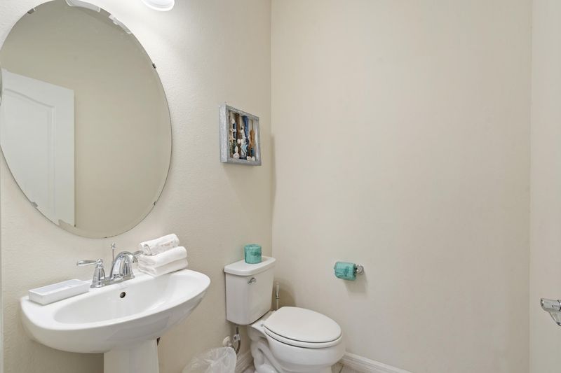 Half Bathroom by the Pool
