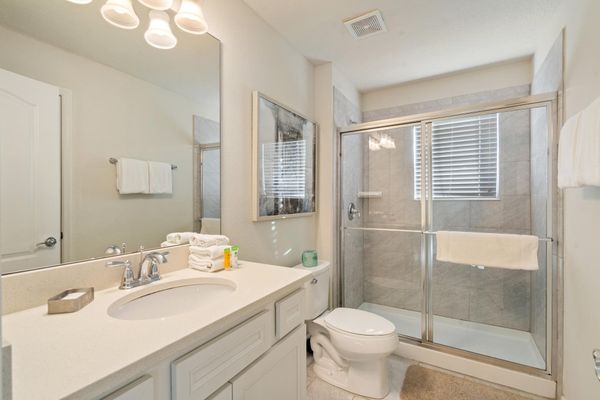 Queen Suite Bathroom 5 Upstairs Shower