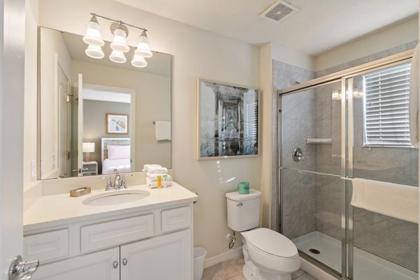 Queen Suite Bathroom 5 Upstairs Shower