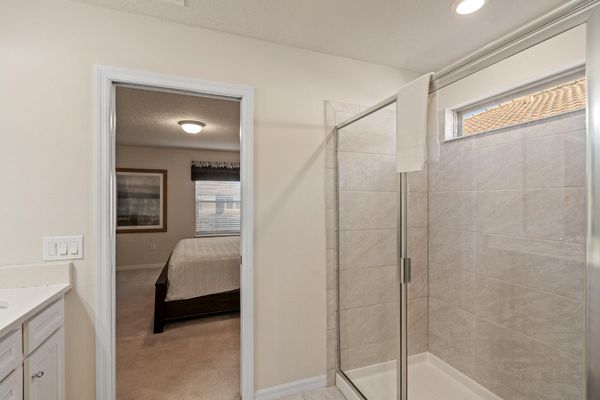 King Suite Bathroom 2 Upstairs Shower