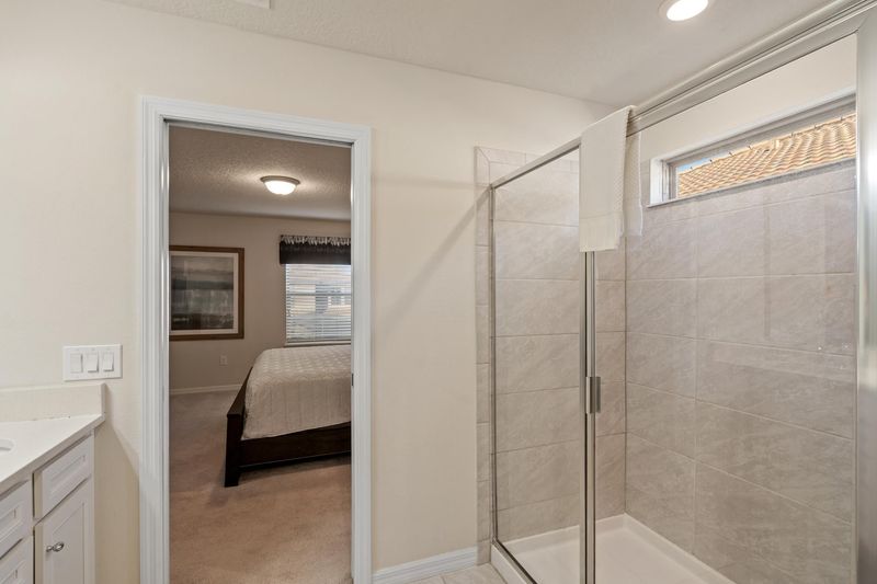 King Suite Bathroom 2 Upstairs Shower