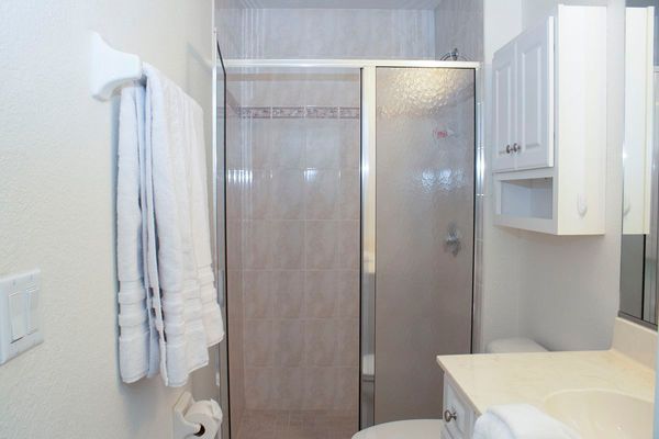 Ensuite bathroom with walk in shower