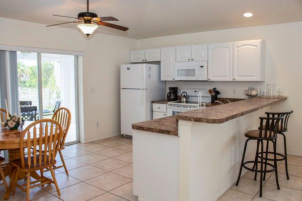 Bright and open kitchen