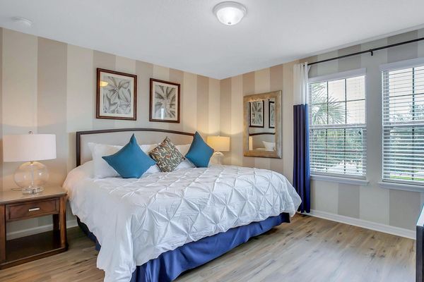 King Suite Bedroom 8 Upstairs
Attached Bathroom