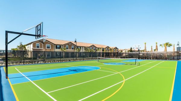 Basketball/Tennis Court