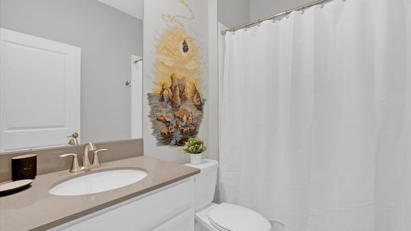 Hall Bathroom 3 Downstairs
Tub/Shower Combo