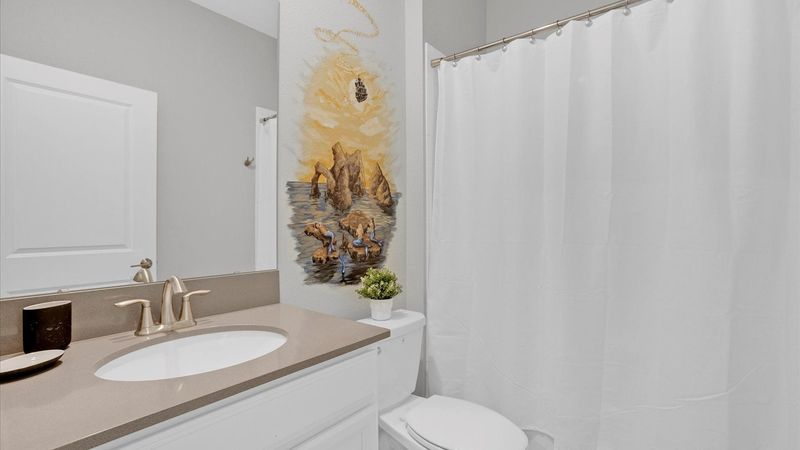 Hall Bathroom 3 Downstairs
Tub/Shower Combo