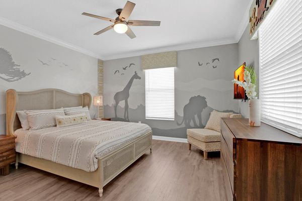 Master King Bedroom Upstairs 2
Lion King Theme