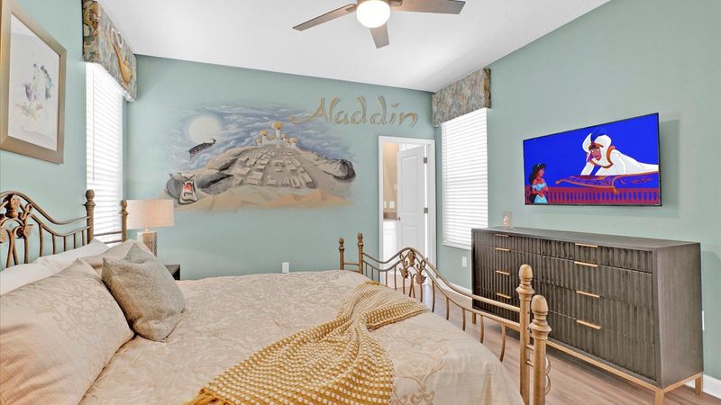 Master King Bedroom 1 (Angle)
50" Roku TV