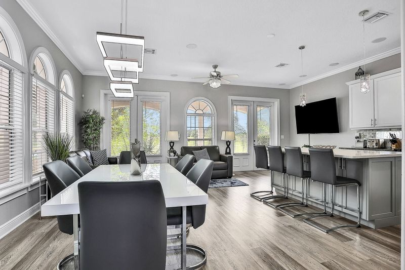 Feel right at home in the open-concept kitchen and living area