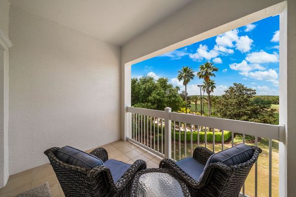 The master suite also offers its own balcony