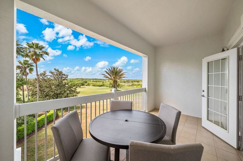 Dine al fresco or start your day with a cup of coffee outside