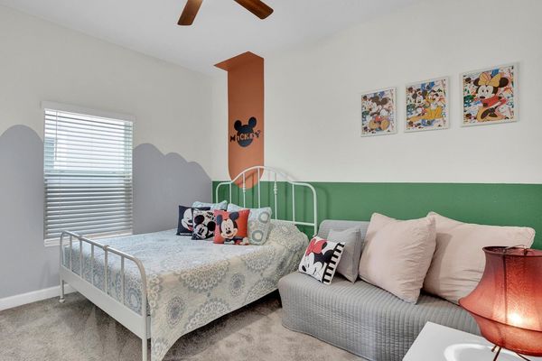 Queen + Double Futon
Bedroom 5 Downstairs