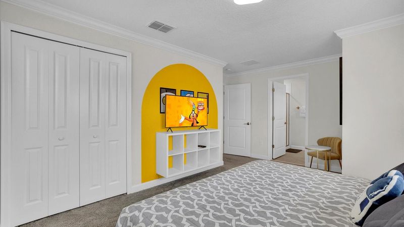 King Suite Bedroom 2 (Angle)
43" Smart TV