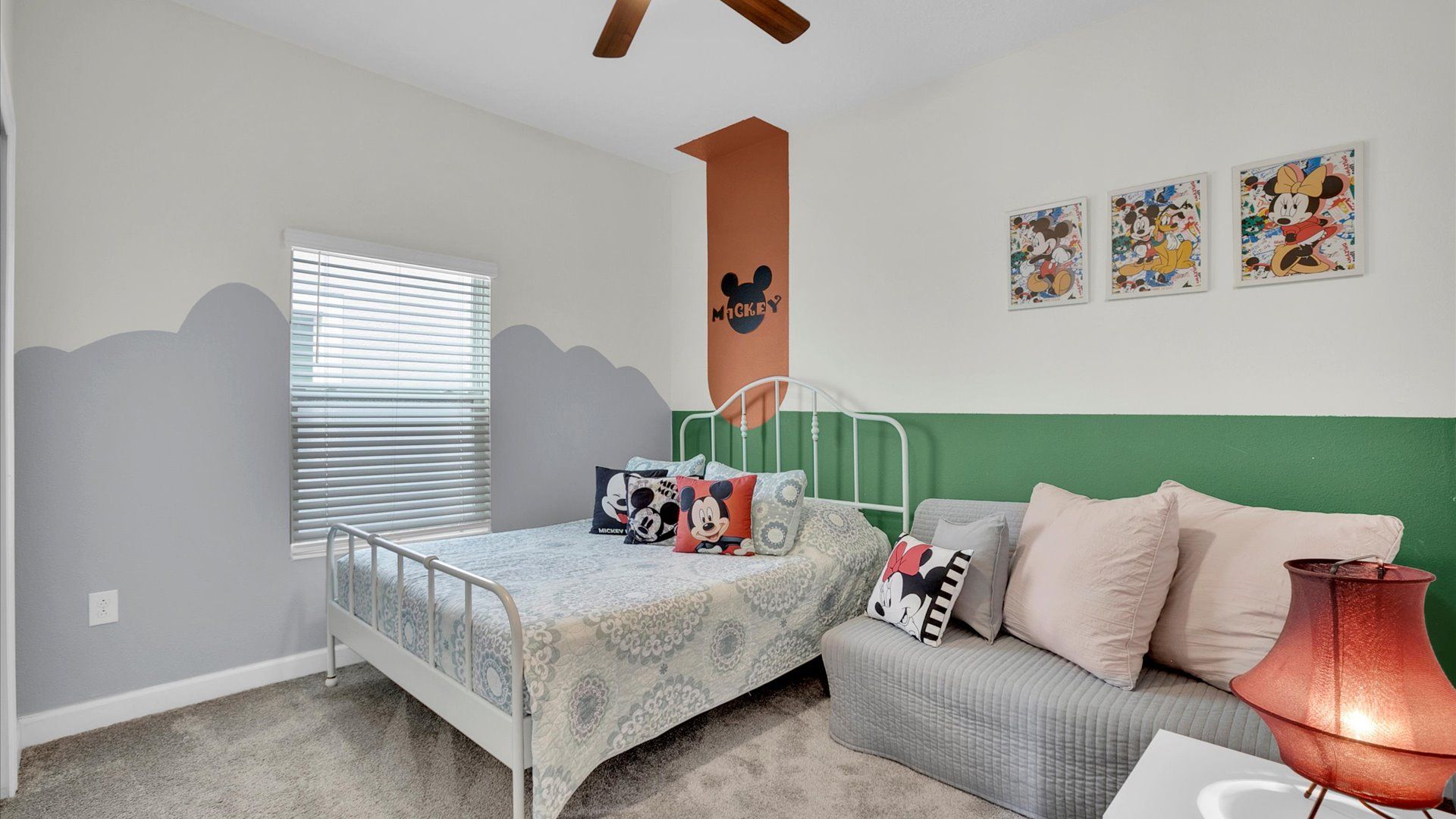 Queen + Double Futon
Bedroom 5 Downstairs