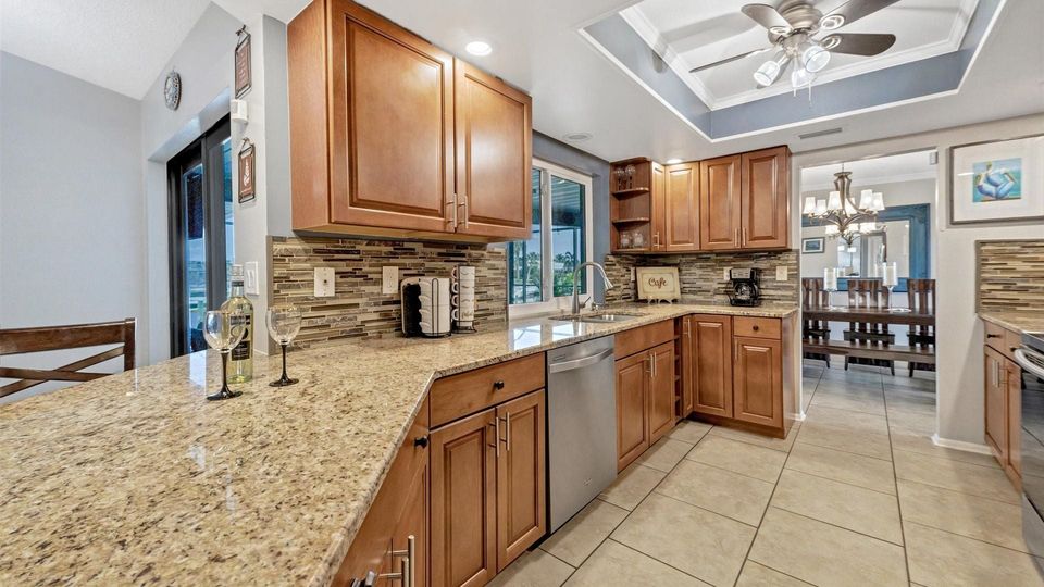 Spacious kitchen