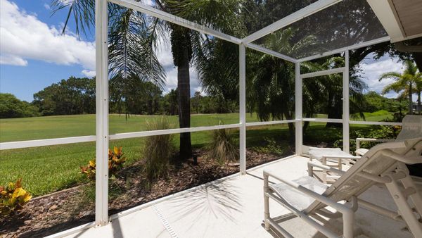 Comfortable seating to catch some sun